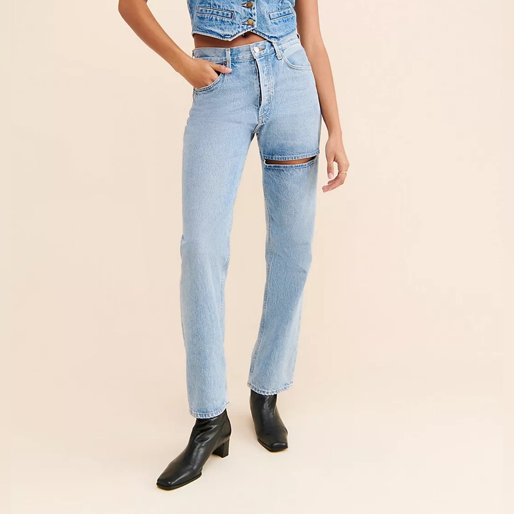 AGOLDE Lana Slice Jeans